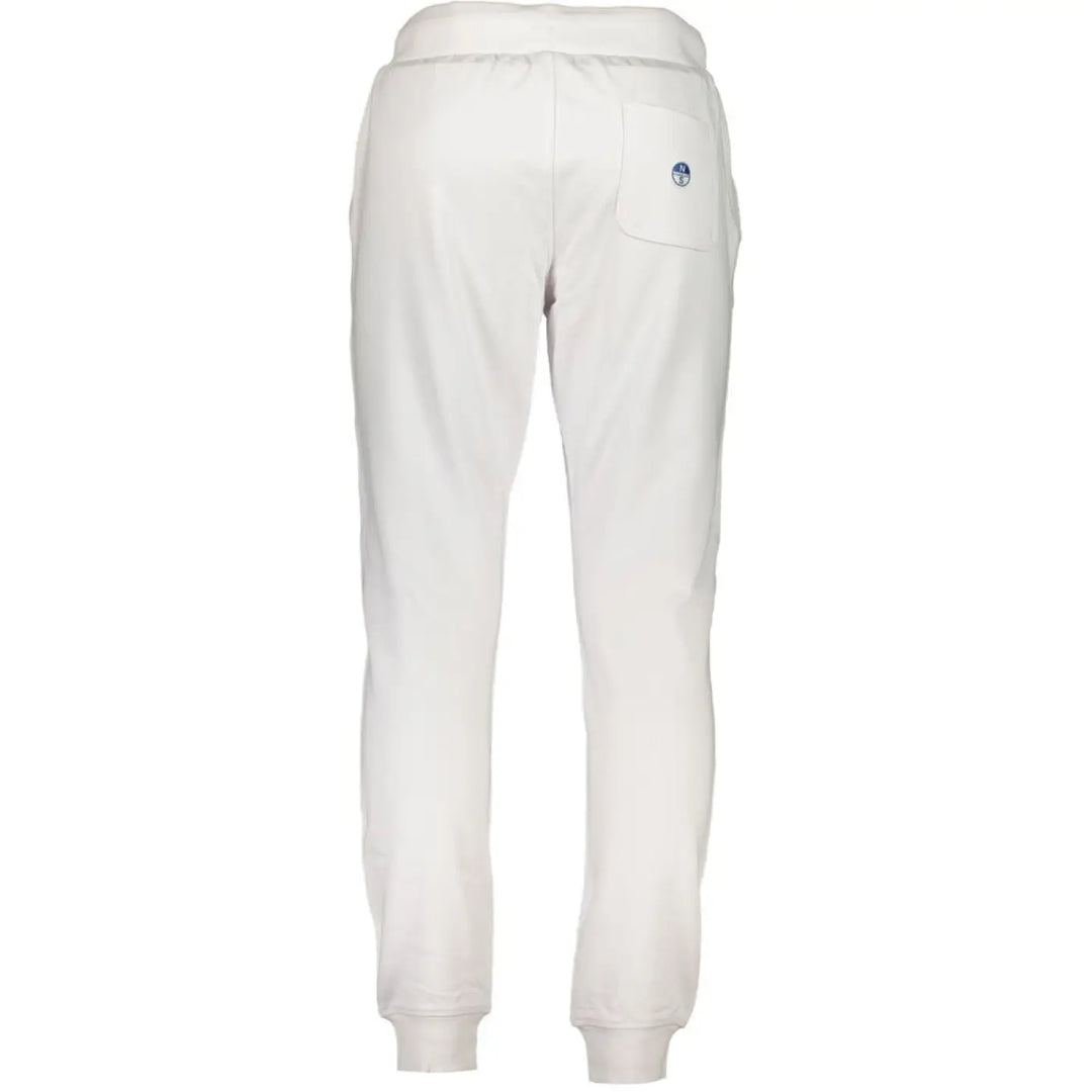 North Sails White Cotton Men’s Sport Trouser