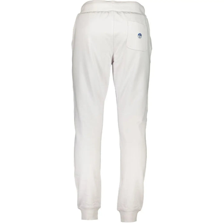 North Sails White Cotton Men’s Sport Trouser