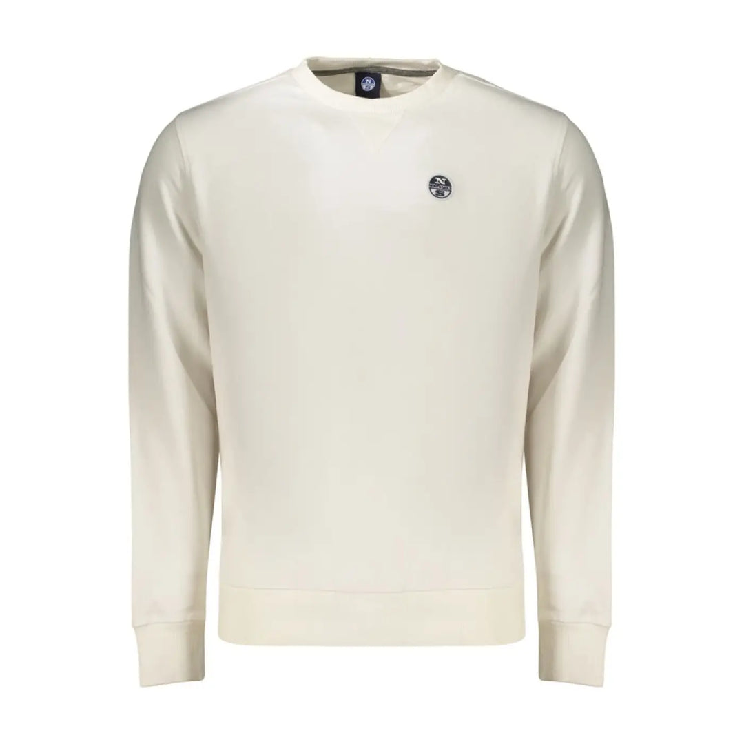 North Sails White Cotton Men’s Sweatshirt