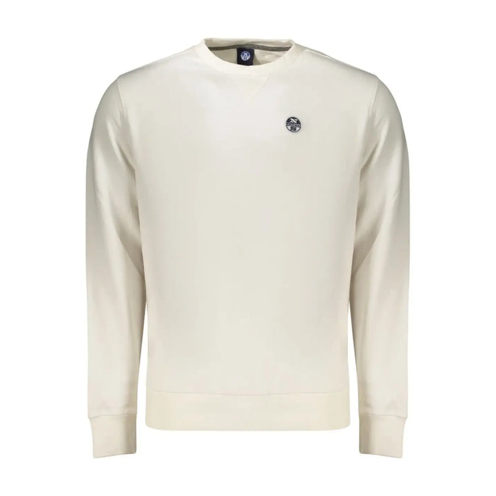 North Sails White Cotton Men’s Sweatshirt