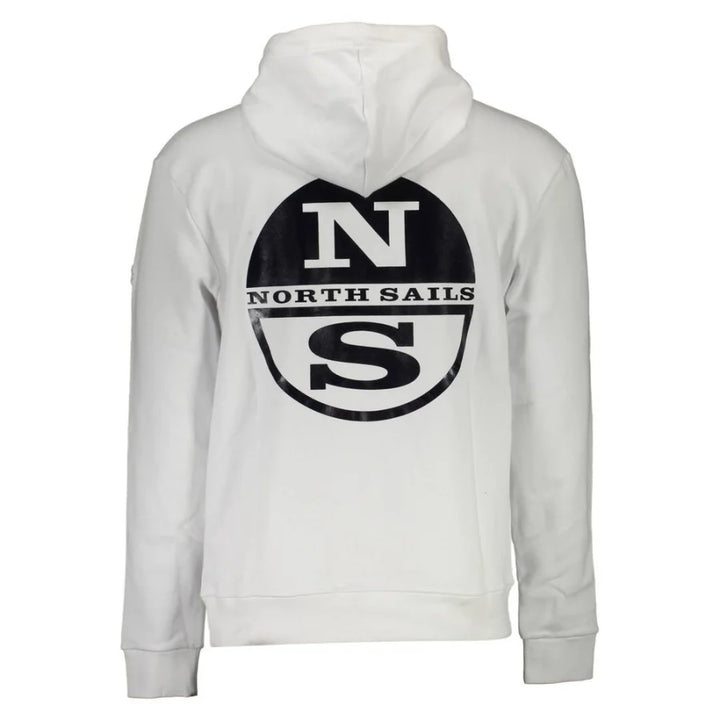 North Sails White Cotton Men’s Sweatshirt