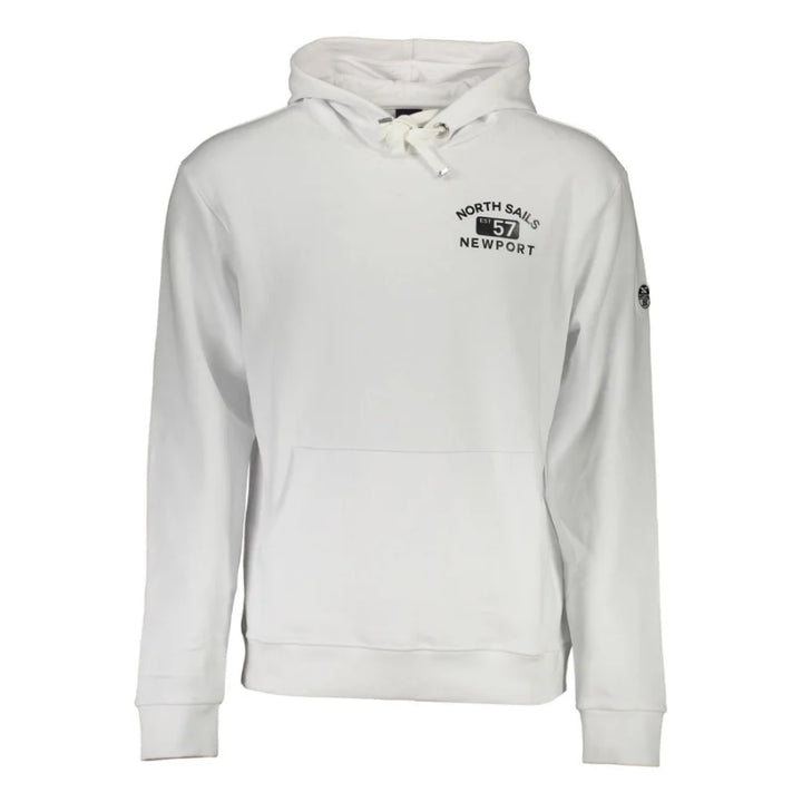 North Sails White Cotton Men’s Sweatshirt