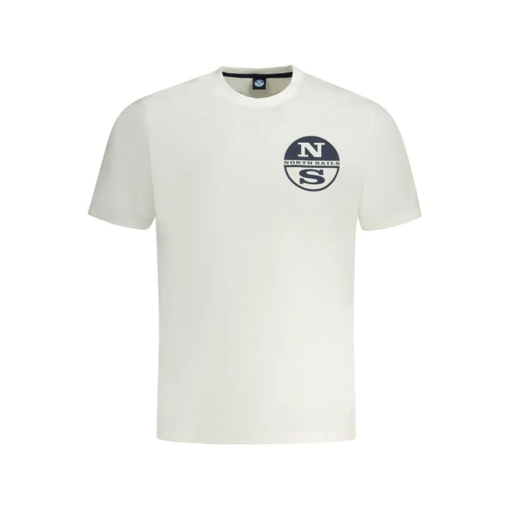 North Sails White Cotton Men’s T-Shirt