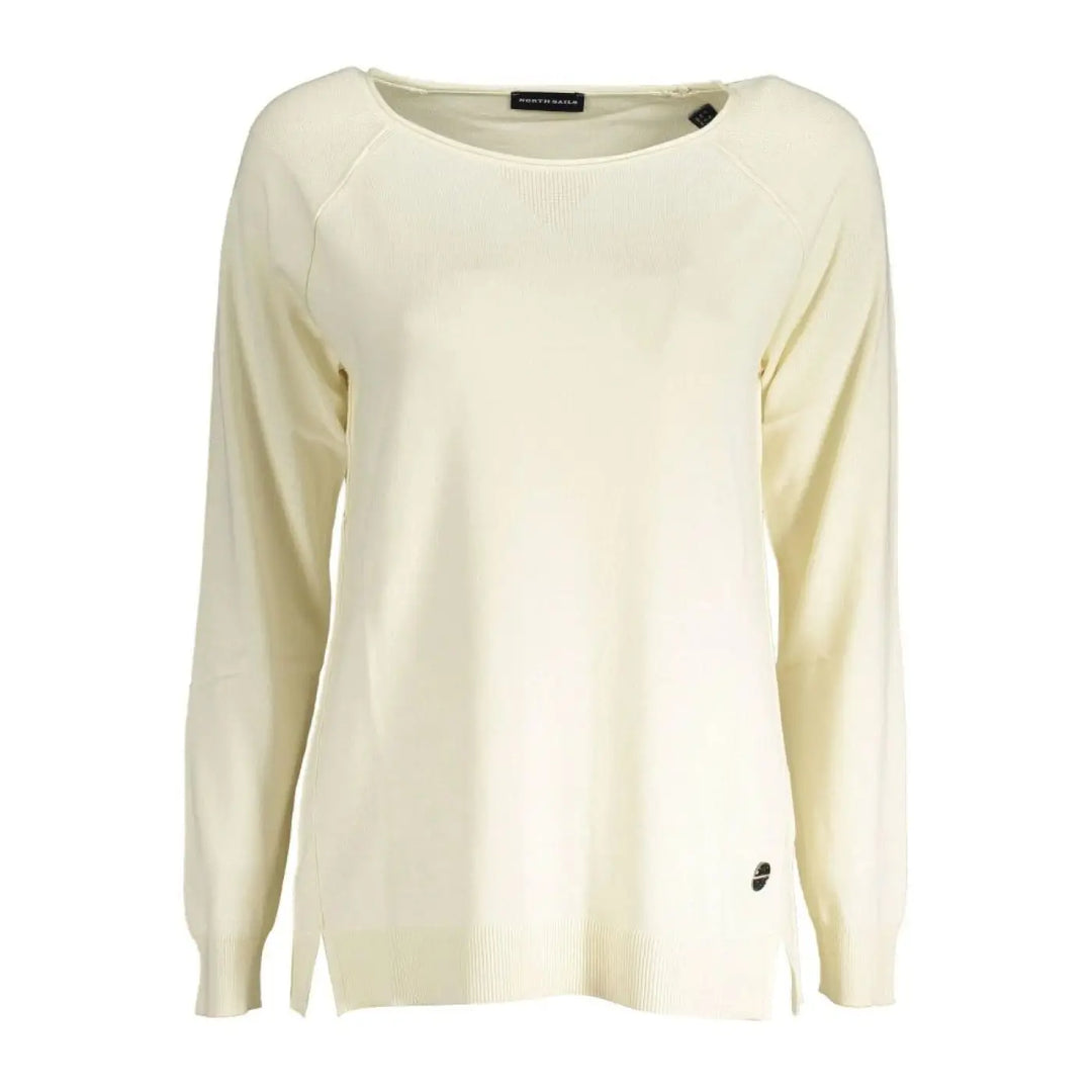 North Sails White Cotton Sweatshirt