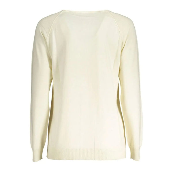 North Sails White Cotton Sweatshirt