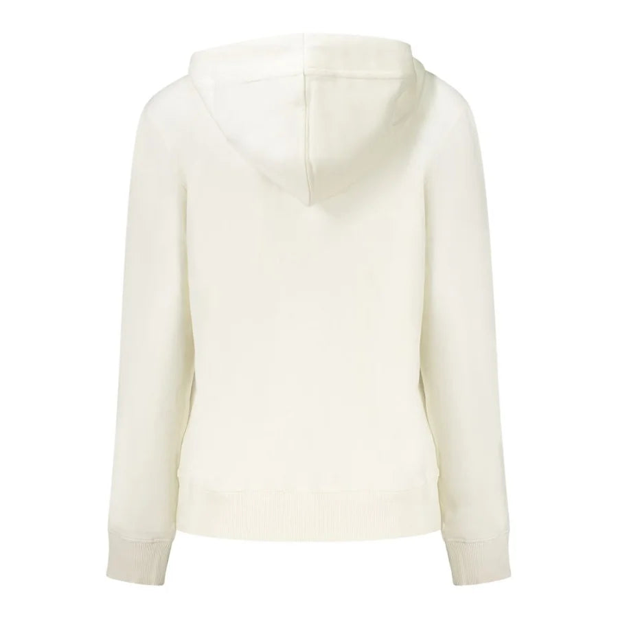 North Sails White Cotton Women’s Hooded Sweatshirt