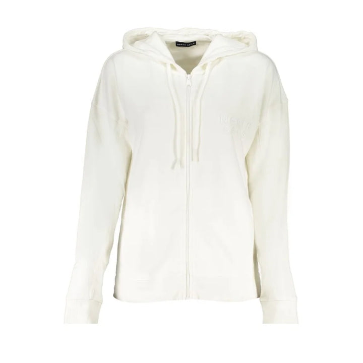 North Sails White Cotton Women’s Hoodie