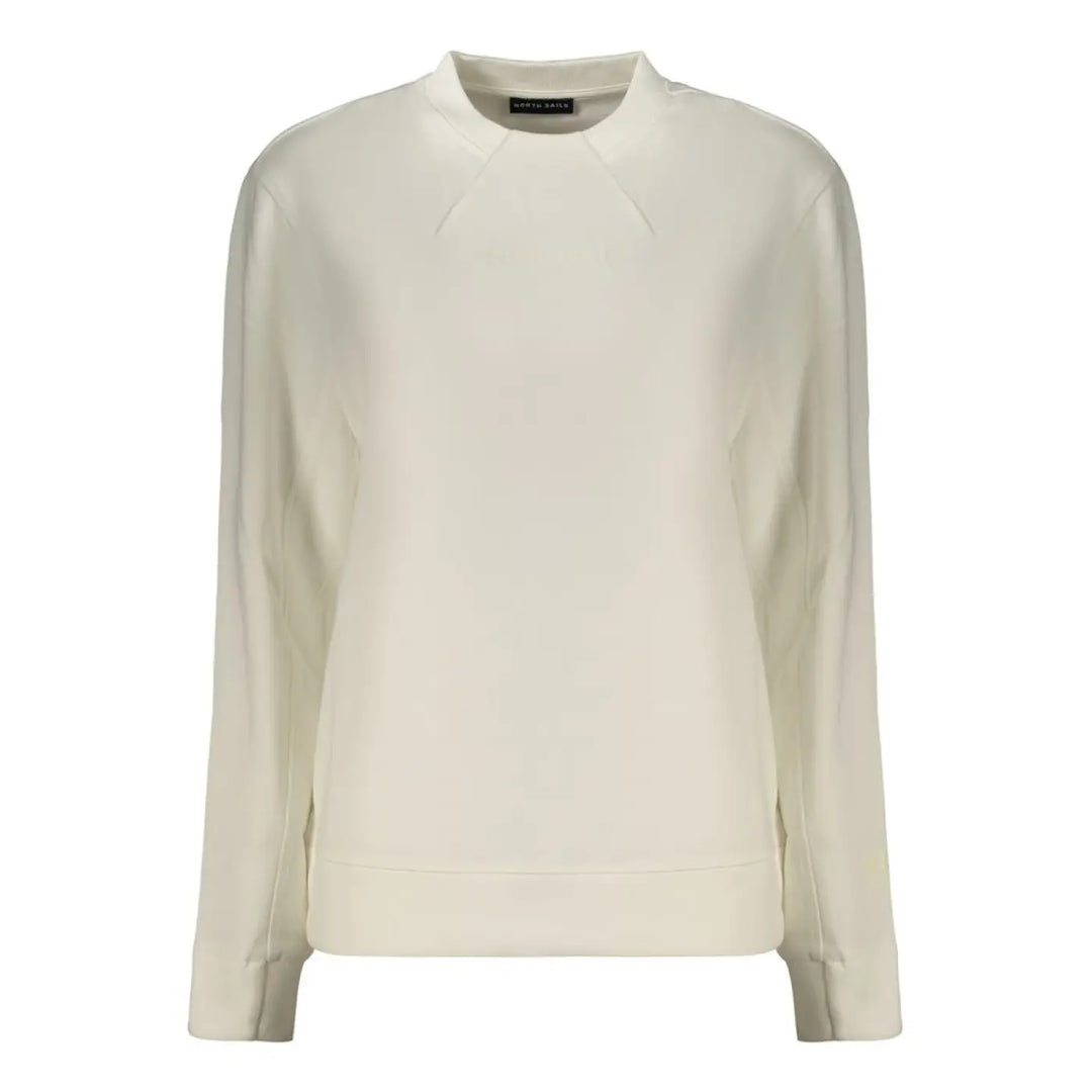 North Sails White Cotton Women’s Sweatshirt