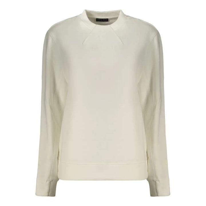North Sails White Cotton Women’s Sweatshirt