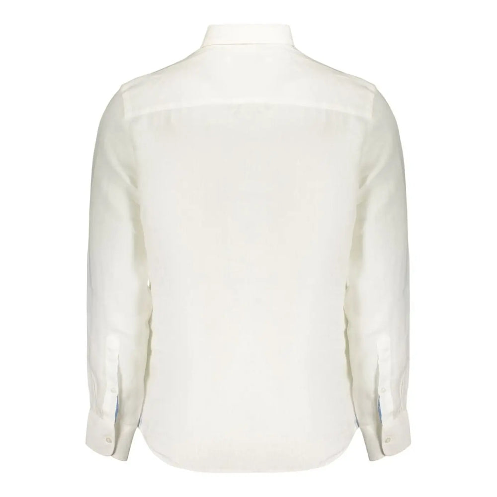 North Sails White Linen Men’s Shirt