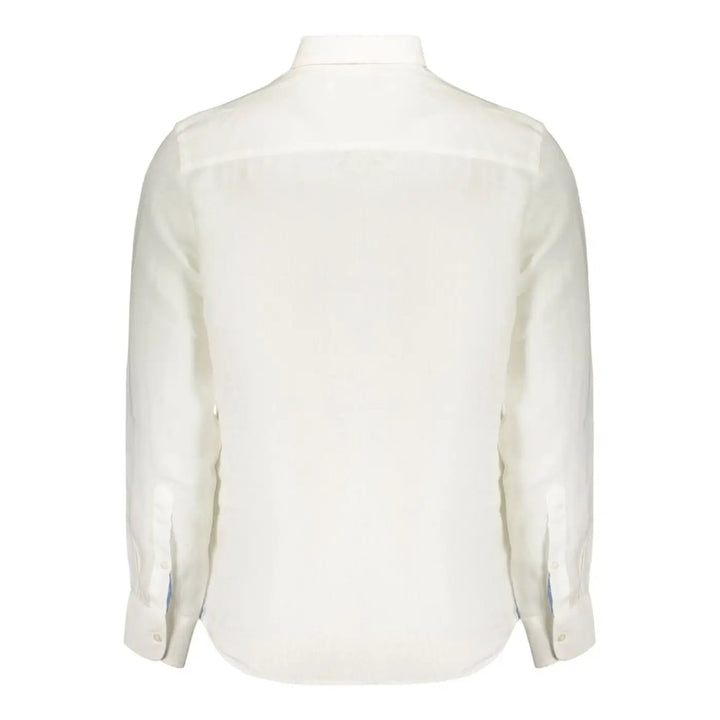 North Sails White Linen Men’s Shirt