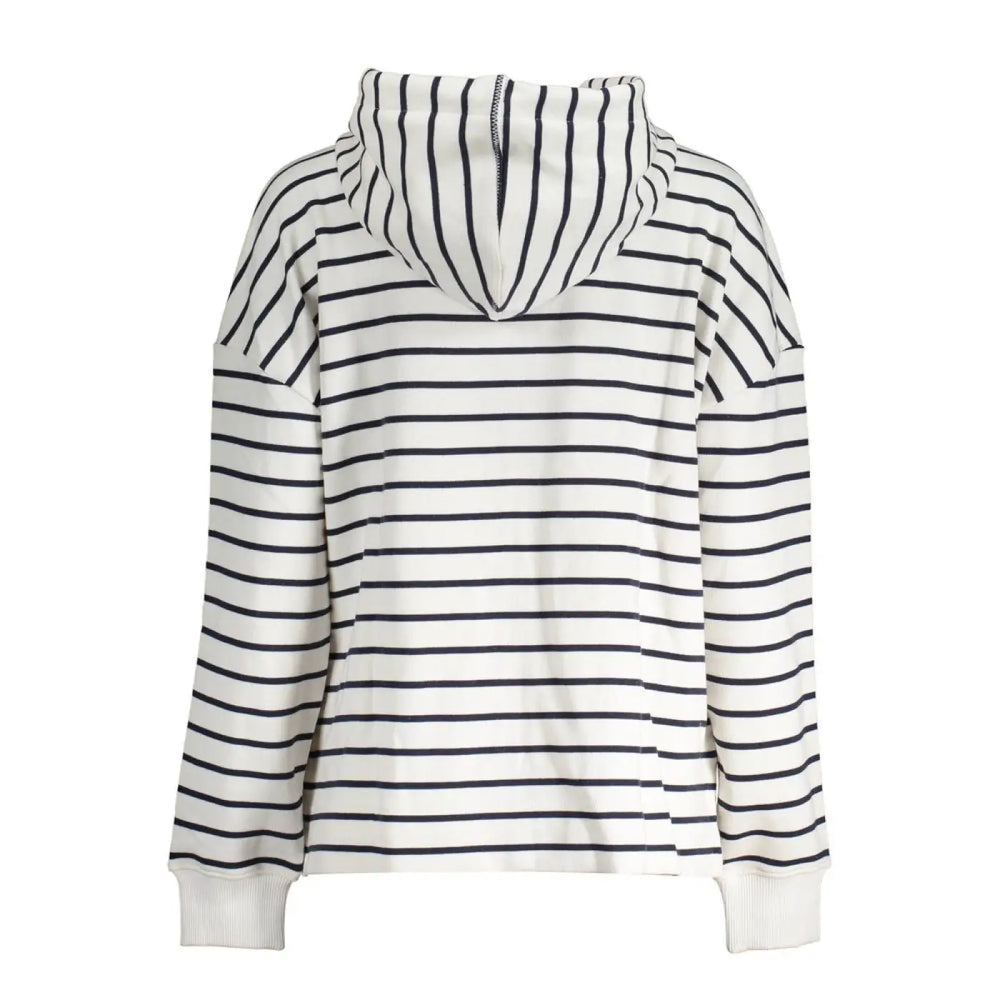 North Sails White Organic Cotton Women’s Sweatshirt