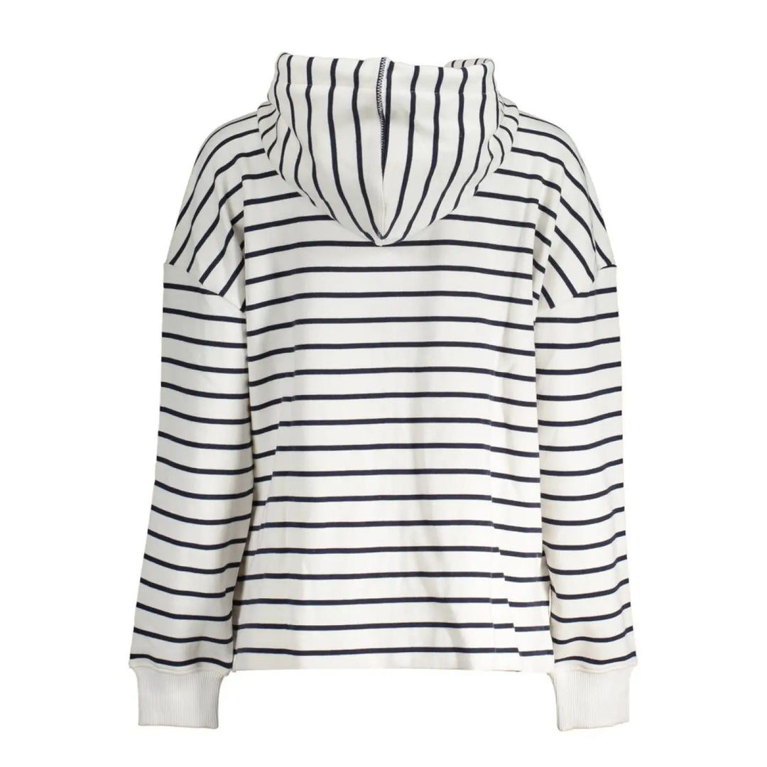 North Sails White Organic Cotton Women’s Sweatshirt