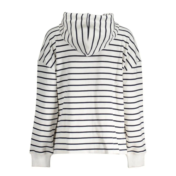 North Sails White Organic Cotton Women’s Sweatshirt