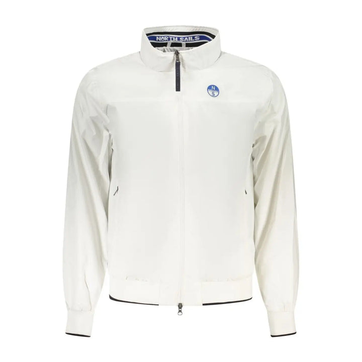 North Sails White Polyester Men’s Jacket