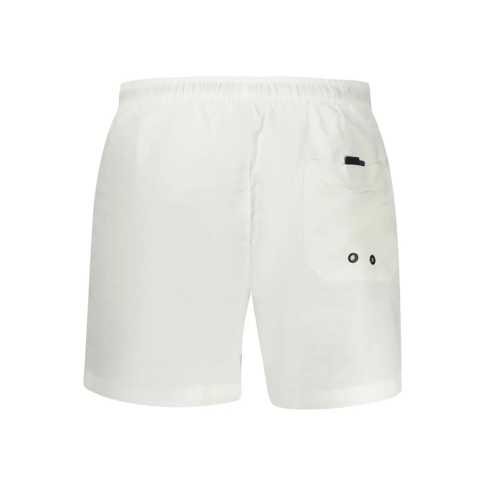 North Sails White Polyester Men’s Swim Boxer