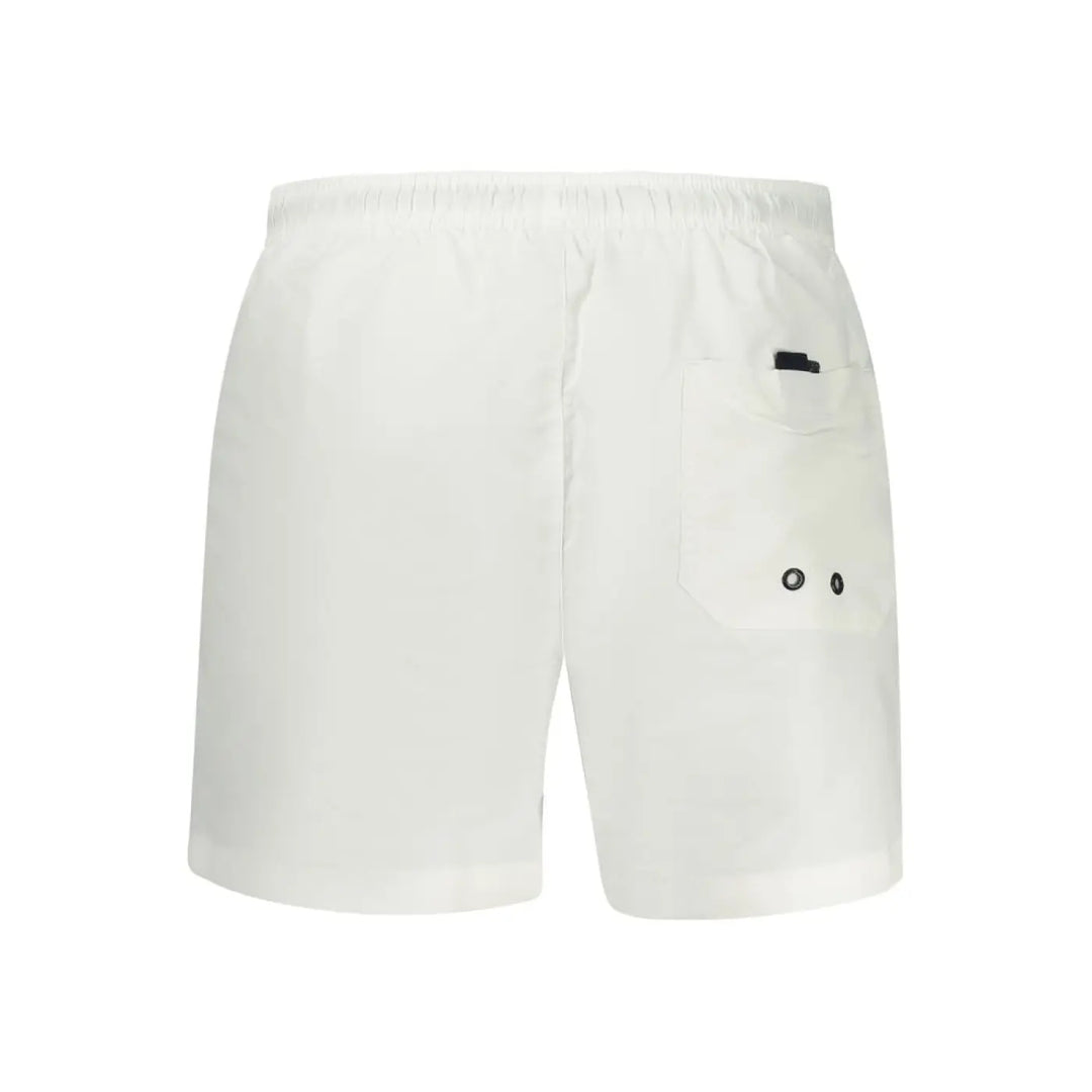 North Sails White Polyester Men’s Swim Boxer