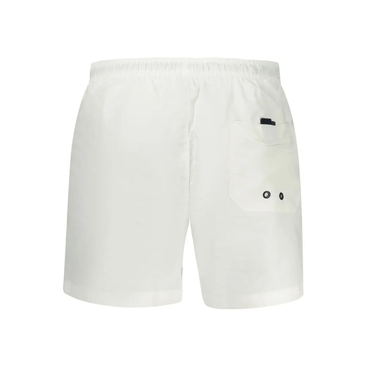 North Sails White Polyester Men’s Swim Boxer