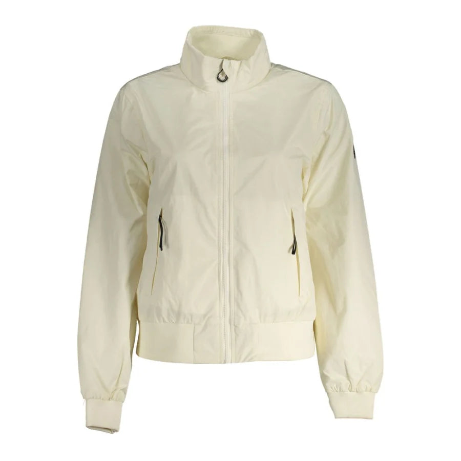North Sails White Polyester Women Jacket