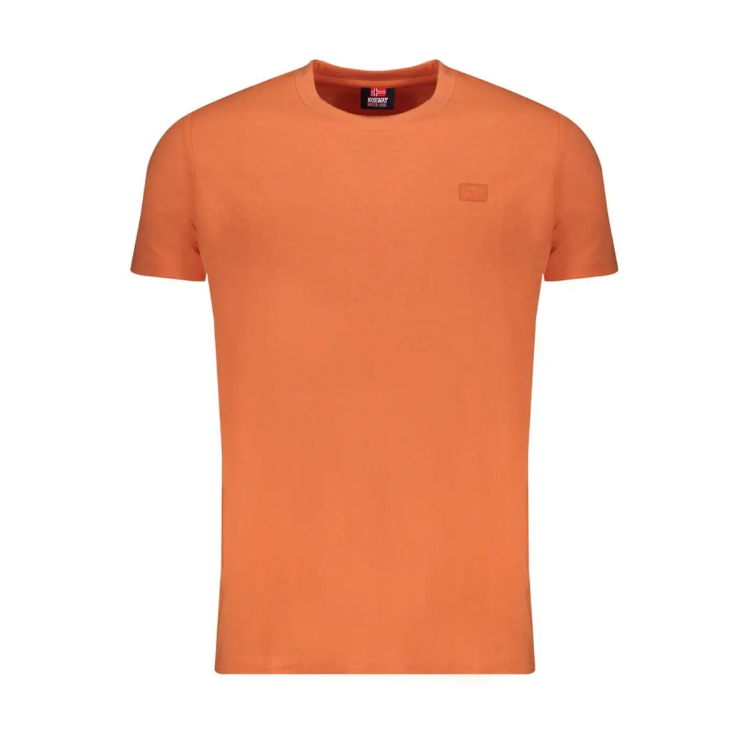 Norway 1963 Arancione Cotton Men T-shirt