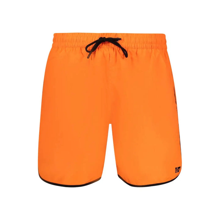 Norway 1963 Arancione Poliammide Men’s Swim Boxer