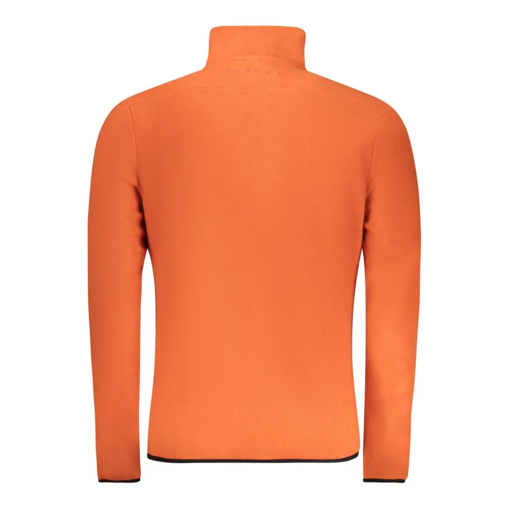 Norway 1963 Arancione Polyester Mens Sweatshirt