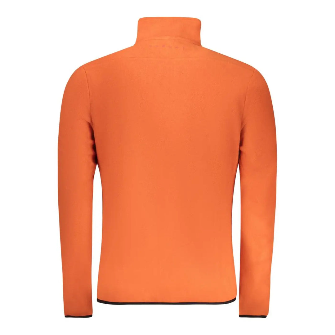 Norway 1963 Arancione Polyester Mens Sweatshirt