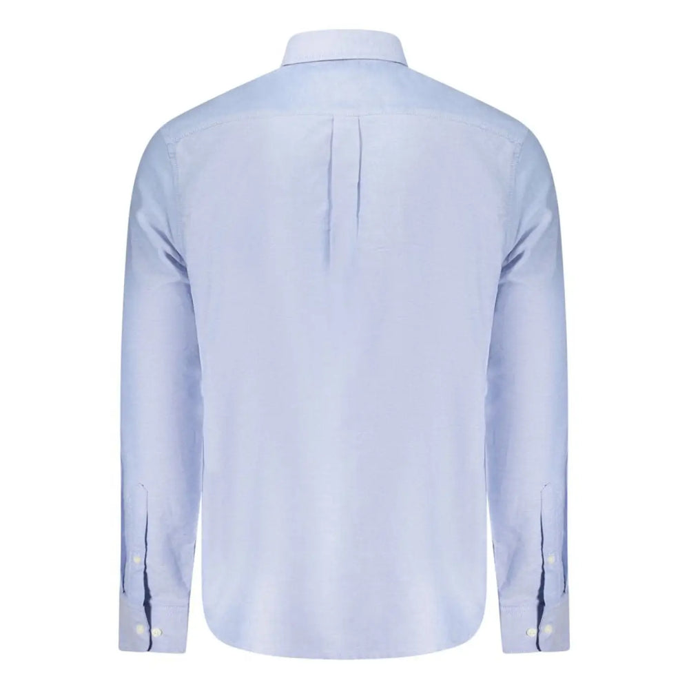 Norway 1963 Azzurro Cotton Men Shirt