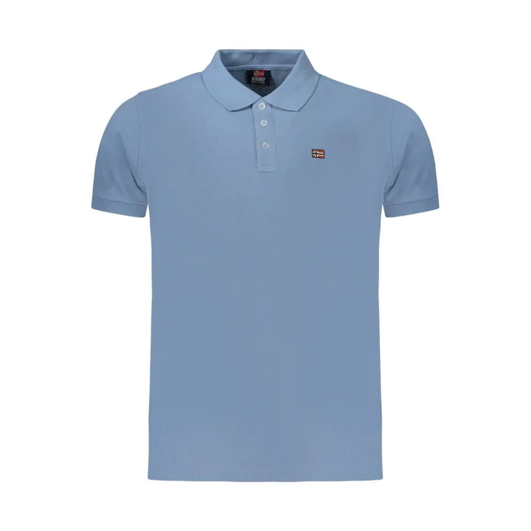 Norway 1963 Azzurro Cotton Men’s Polo