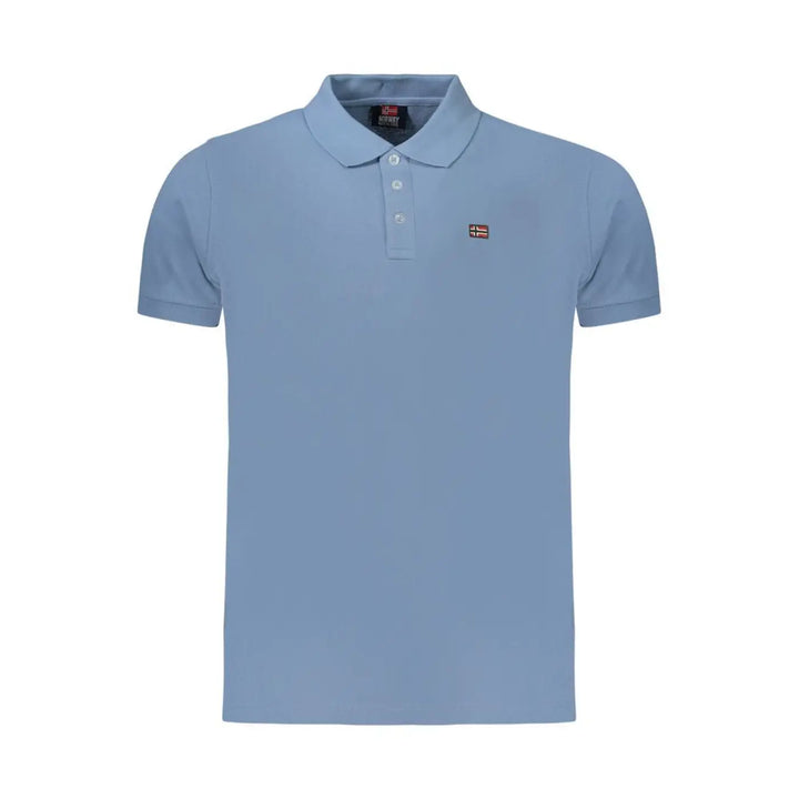 Norway 1963 Azzurro Cotton Men’s Polo