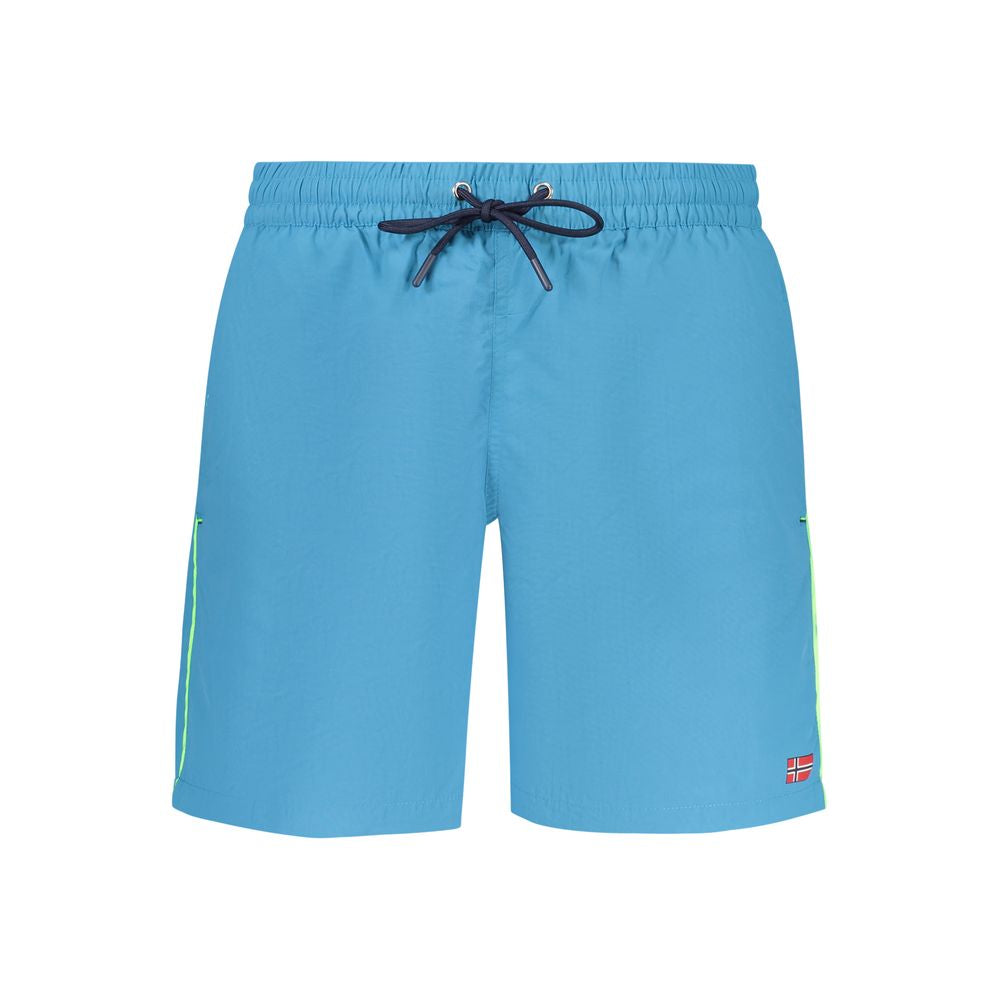 Norway 1963 Azzurro Poliammide Men’s Swim Trunk