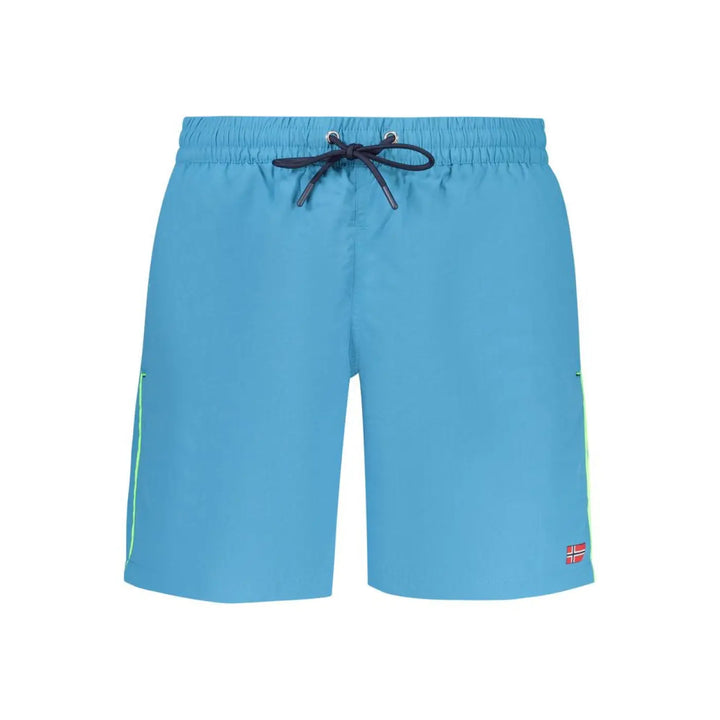 Norway 1963 Azzurro Poliammide Men’s Swim Trunk