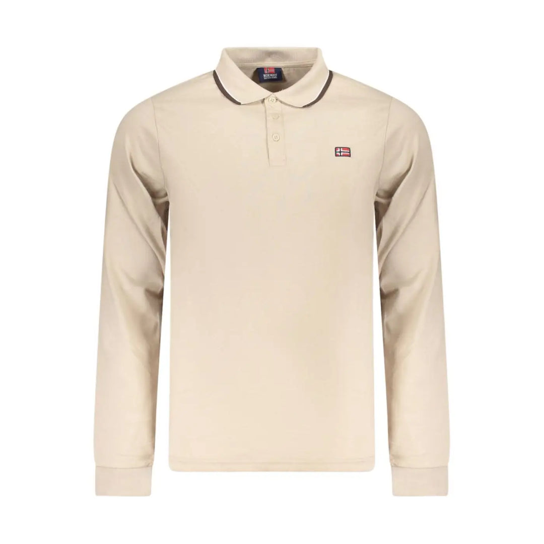 Norway 1963 Beige Cotton Men’s Polo