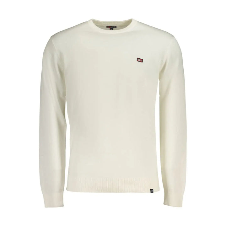 Norway 1963 Bianco Cotton Men’s Maglia