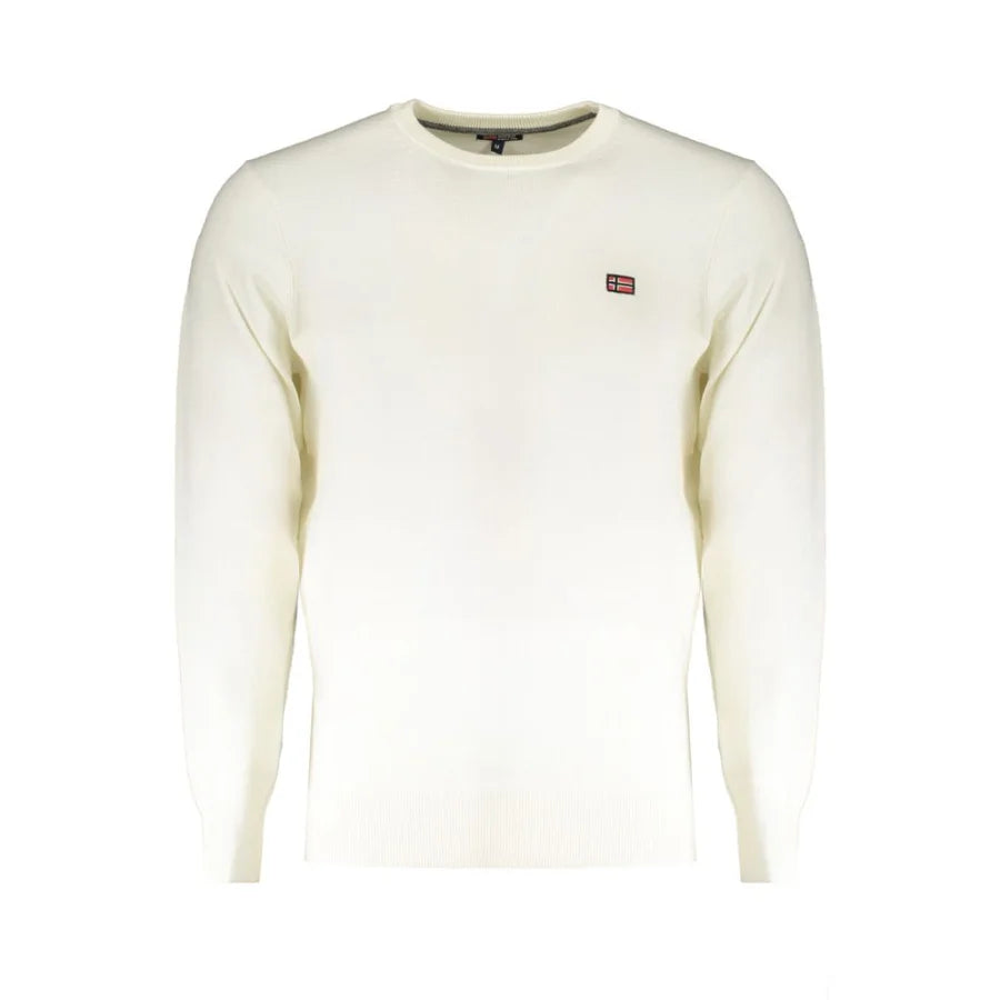Norway 1963 Bianco Poliammide Men’s Sweater