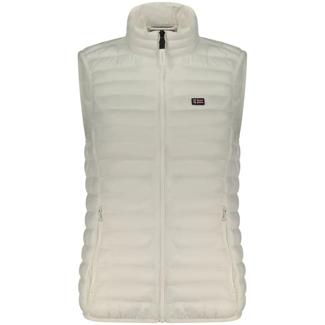 Norway 1963 Bianco Poliammide Women’s Gilet