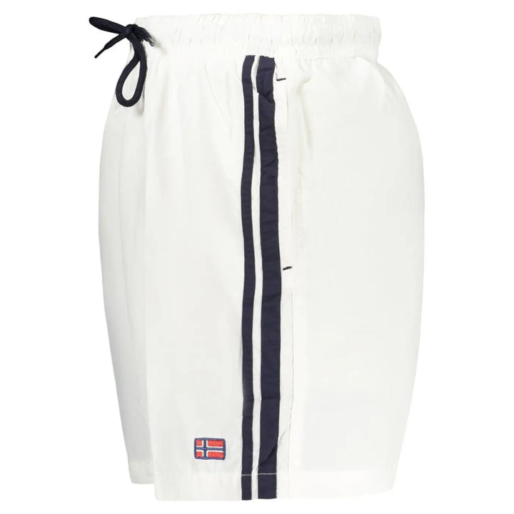 Norway 1963 Bianco Polyamide Men’s Swimwear