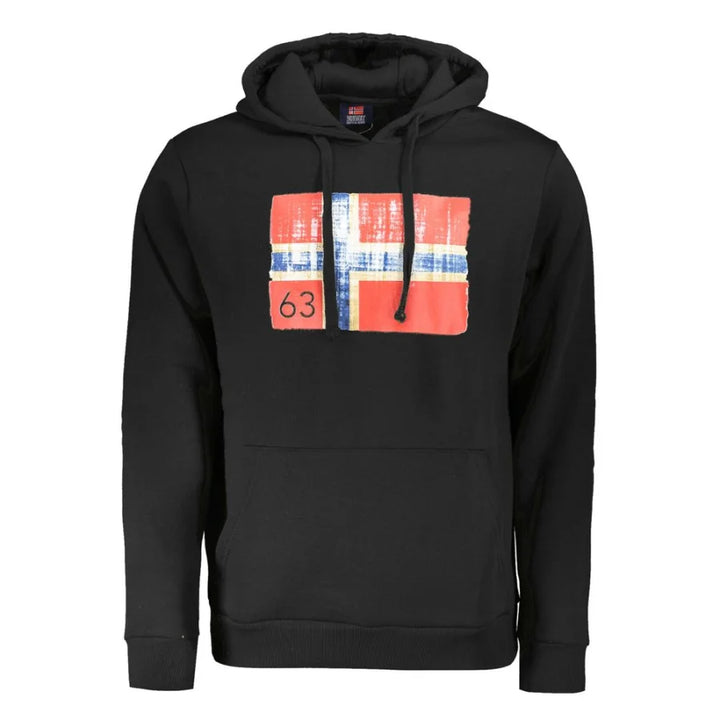 Norway 1963 Black Cotton Men’s Hoodie