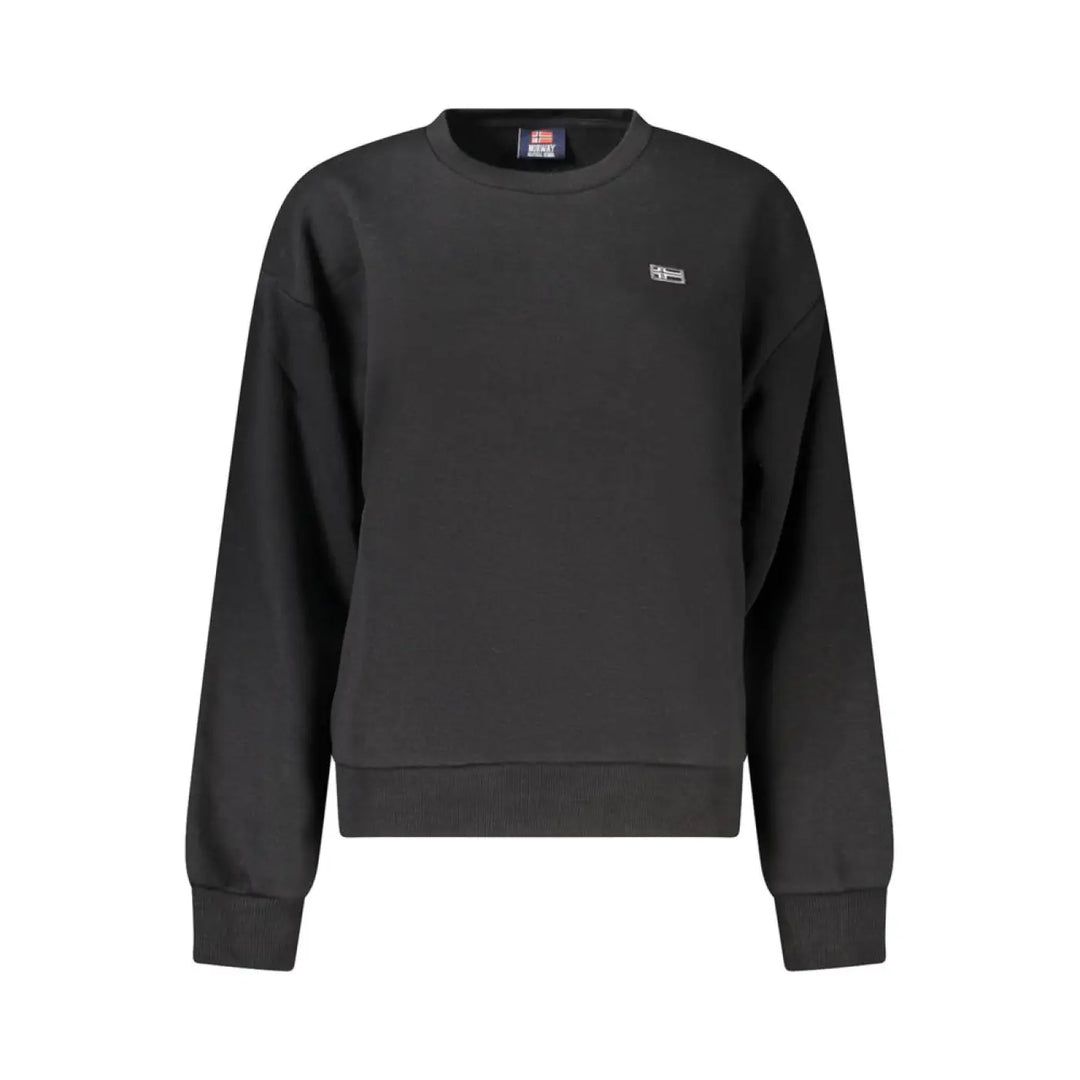Norway 1963 Black Cotton Women’s Sweatshirt