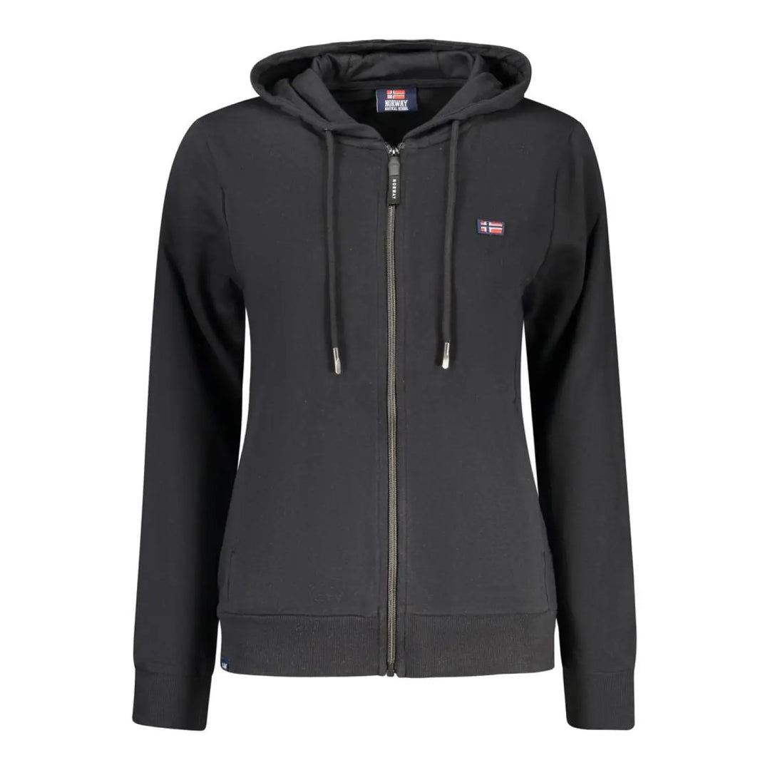 Norway 1963 Black Cotton Women’s Sweatshirt