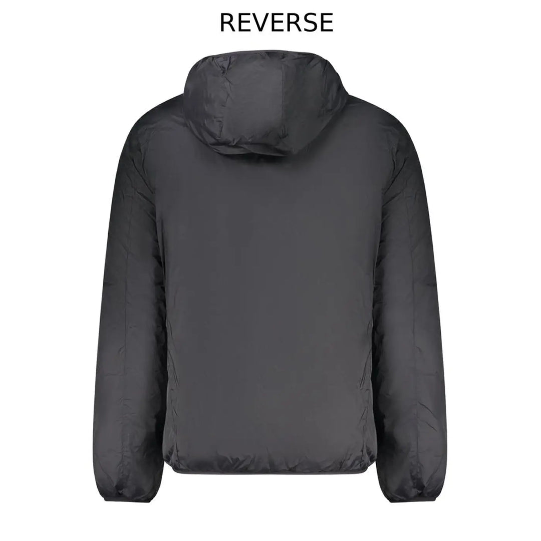 Norway 1963 Black Polyester Men’s Reversible Jacket