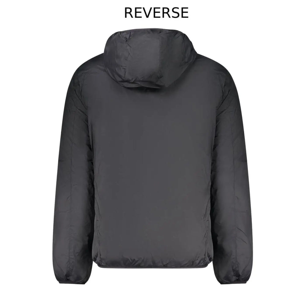 Norway 1963 Black Polyester Men’s Reversible Jacket