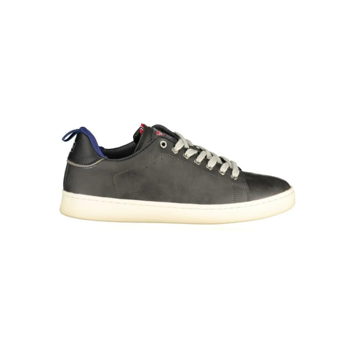 Norway 1963 Black Polyurethane Men Sneaker