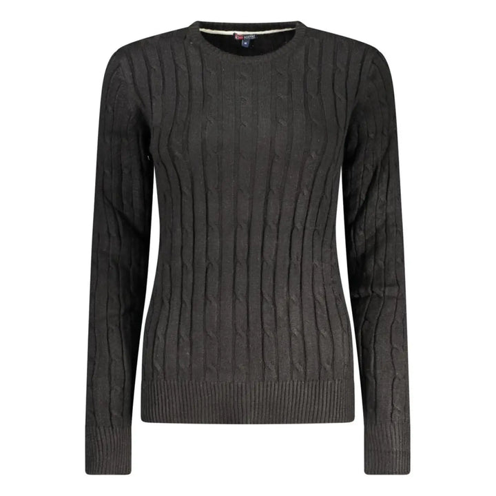 Norway 1963 Black Viscose Women’s Sweater