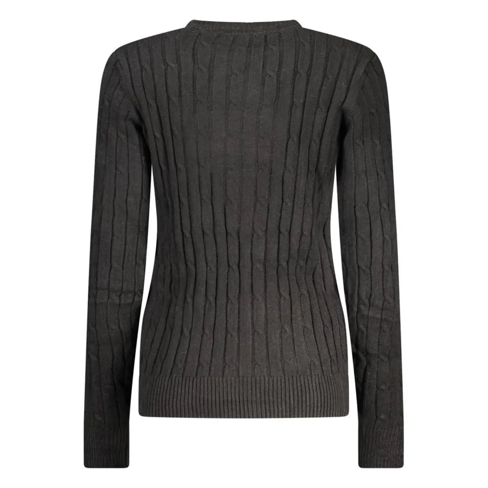 Norway 1963 Black Viscose Women’s Sweater