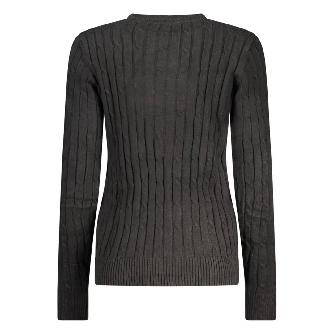Norway 1963 Black Viscose Women’s Sweater