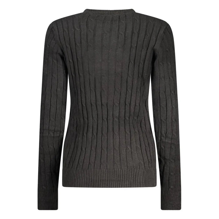 Norway 1963 Black Viscose Women’s Sweater
