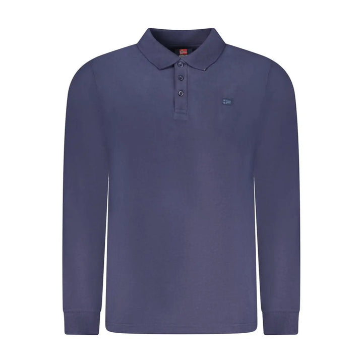 Norway 1963 Blu Cotton Men Polo