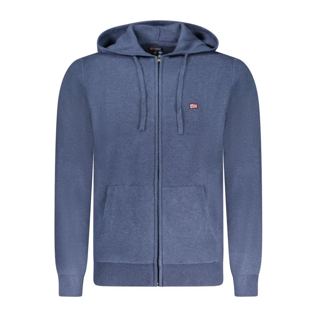 Norway 1963 Blu Poliammide Male Cardigan