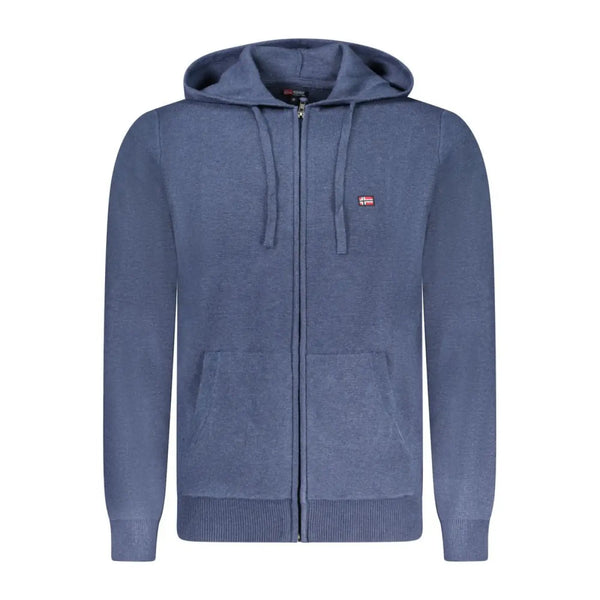 Norway 1963 Blu Poliammide Male Cardigan